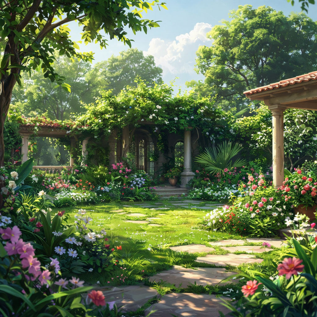 Прекрасный сад