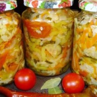 Популярные рецепты простых и вкусных овощных закусок на зиму