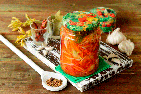 Популярные рецепты простых и вкусных овощных закусок на зиму