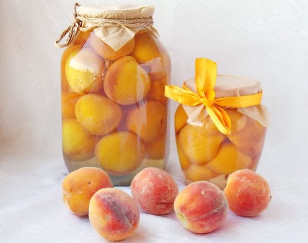 Рецепты приготовления консервированных персиков по-домашнему