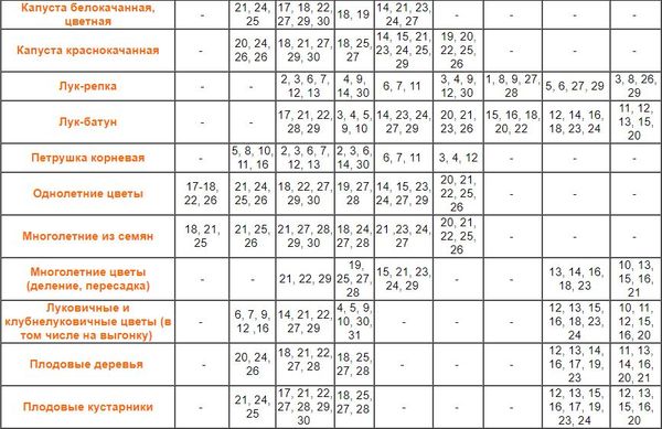Лунный календарь огородника на 2023 год для Украины