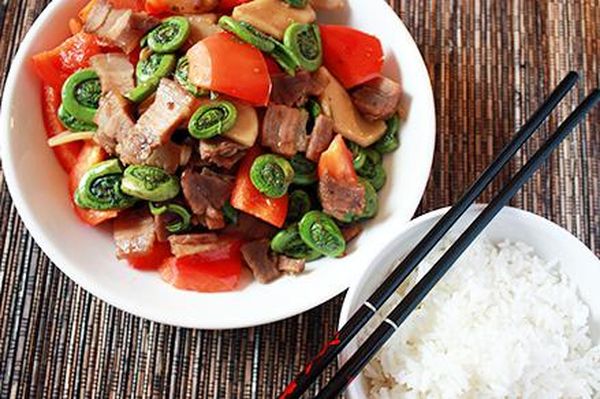 Папоротник с мясом: вкусные и полезные рецепты приготовления